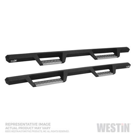 Westin Automotive 20-C GLADIATOR HDX STAINLESS DROP NERF STEP BARS TEXTURED BLACK 56-141652